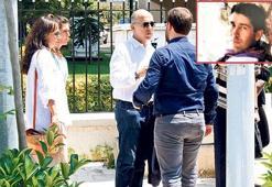 Abisini uğurladı!