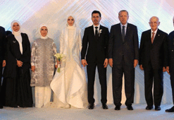Cumhurbaşkanı Erdoğan, Numan Kurtulmuş'un kızının nikah törenine katıldı