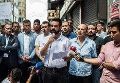 CHP İl Başkanlığı önünde eylem