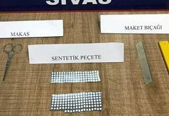 Peçeteye emdirilmiş şekilde ele geçirildi