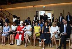 Emine Erdoğan Brüksel'de lider eşleriyle bir araya geldi