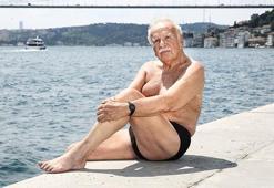 Boğaz’ı 30 yıldır geçen 89’luk yüzücü