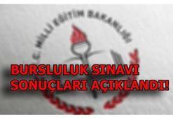 Bursluluk sınav sonuçları açıklandı! Bursluluk sınav sonucu sorgulama