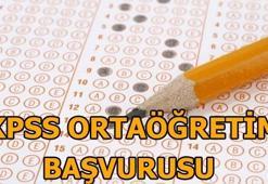 KPSS ortaöğretim başvuruları ne zaman bitecek?