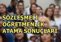 Sözleşmeli öğretmenlik atama sonuçları açıklandı!