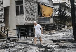 Yunanistan: Yangınlar kasten çıkarılmış olabilir