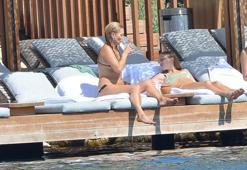 Kate Moss yine Bodrum'da