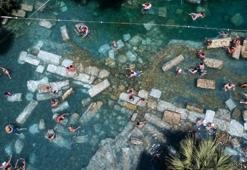 Pamukkale'deki "cehennem kapısı" ziyarete açılıyor