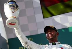 Macaristan'da kazanan Hamilton