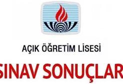 AÖL sınav sonuçları açıklandı! 2018 AÖL sınav sonucu sorgulama