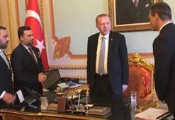 TPFD, Cumhurbaşkanı Erdoğan ve Meclis Başkanı Yıldırım'ı ziyaret etti