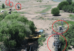 Kaçak elektrik kullanımı drone ile havadan tespit ediliyor