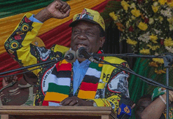 Zimbabve'de seçimi Mnangagwa kazandı