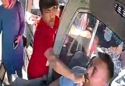 Yolcu otobüsünde büyük kavga