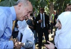 Cumhurbaşkanı Erdoğan'dan büyük sürpriz! Bir anda karşısında görünce...