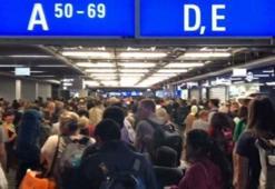 Almanya'da Frankfurt Havalimanı tahliye edildi