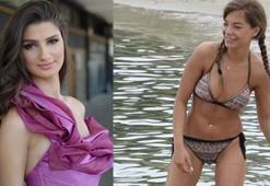 Eski Türkiye güzeli ile görüntülendi