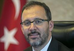 Bakan Kasapoğlu'ndan milli atletlere tebrik