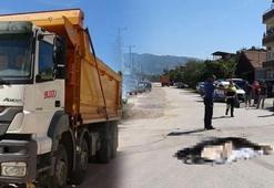 ŞOK!.. Kocaeli'de harfiyat kamyonu çevredekiler seslenince fark etti