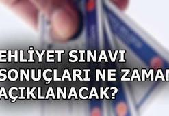Ehliyet sınavı sonuçları ne zaman açıklanacak? (2018/MTSKS-3)