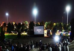 Kurban Bayramı’nda açık havada film keyfi