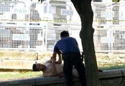Gezi Parkı'nda bu sabah korku dolu anlar yaşandı