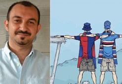 Türk karikatürist  İtalya’yı birleştirdi