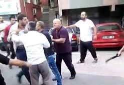 Şoförler falçata ve kemerlerle birbirine girdi!