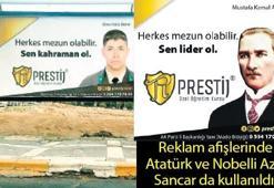 Reklam için şehidi bile istismar ettiler