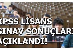 KPSS lisans sınav sonuçları açıklandı! ÖSYM KPSS lisans sonuçları