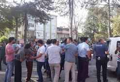 Bursa'da tehlikeli gerginlik! Hastane önünde...