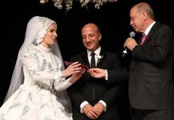 Cumhurbaşkanı Erdoğan ile TBMM Başkanı Yıldırım, düğüne katıldı