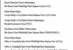 471 mülki idare amirinin görev yeri değişti