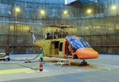 Yerli helikopter motor çalıştırdı