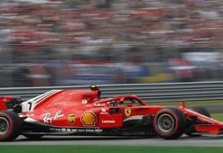 İtalya'da pole pozisyonu Raikkonen'in