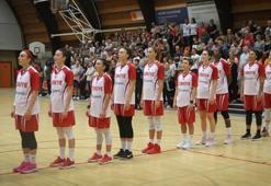 Potanın Perileri Belçika'ya yenildi