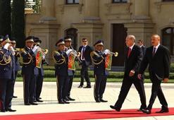 Cumhurbaşkanı Erdoğan Azerbaycan'da