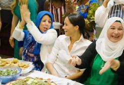 Meghan Markle Müslüman kadınlarla yemek yaptı