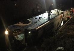 Son dakika: Afyonkarahisar'da yolcu otobüsü devrildi! Çok sayıda ölü var