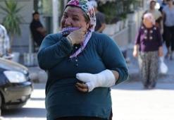 İşitme engelli kadına dayak