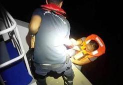Tek başına Yunanistan’a kaçarken yakalandı