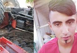 19 yaşındaki genç feci şekilde hayatını kaybetti