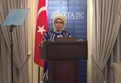 Emine Erdoğan'dan ABD'de "insani yardım" vurgusu