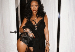 Rihanna Türk hayranlarını mest etti