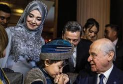 Bahçeli sünnet düğününe katıldı