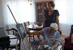 Mesleğine aşık doktoru felç bile durduramadı