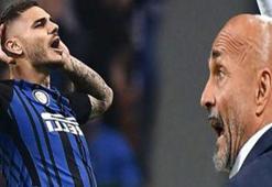 Spalleti'den Icardi'ye:" Zincirlerle bağlanmış hayvan gibi"