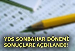 YDS sonbahar dönemi sınav sonuçları açıklandı!