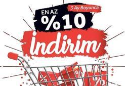 Marketler 50 üründe  etiketleri düşürdü