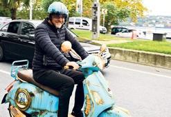 Beyaz’a romantik Vespa